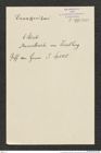k.k. naturhistorisches Hofmuseum, Intendanzakten 1885-1896 (Hauer), Aktenzahl Z.397/1889, Seite 1